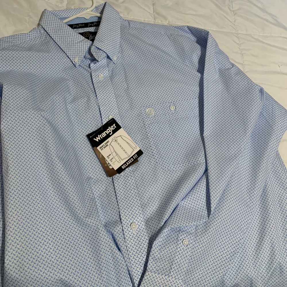 2XL George strait Wrangler shirt